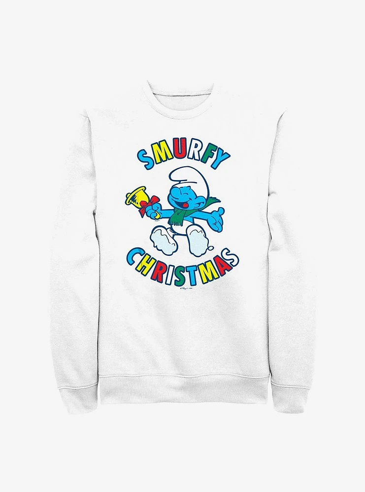 The Smurfs Happy Smurfy Christmas Sweatshirt