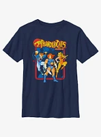 Thundercats Retro Framed Group Youth T-Shirt