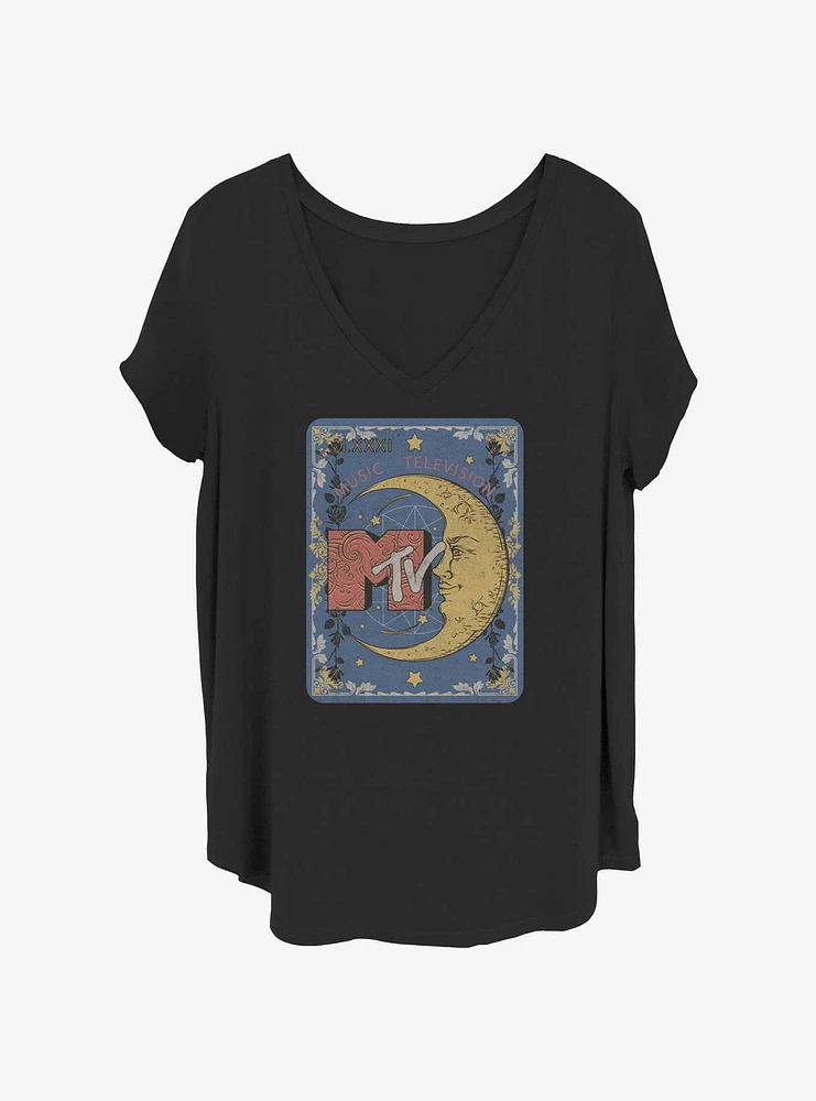 MTV Tarot Card Womens T-Shirt Plus