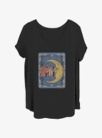 MTV Tarot Card Womens T-Shirt Plus