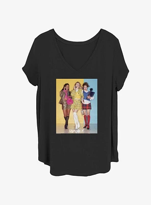 Clueless As If Photo Womens T-Shirt Plus