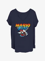 Nintendo Mario Driver Womens T-Shirt Plus