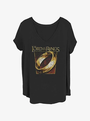 the Lord of Rings Madeworn Ring Womens T-Shirt Plus