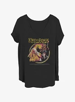 the Lord of Rings Three Is A Crowd Womens T-Shirt Plus