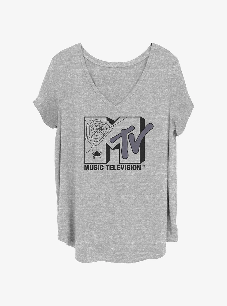 MTV Spider Tv Womens T-Shirt Plus