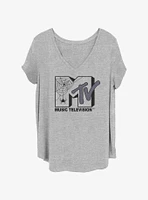 MTV Spider Tv Womens T-Shirt Plus