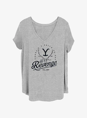 Yellowstone Price For Revenge Womens T-Shirt Plus