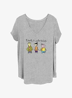 Ed Edd n Eddy Puberty Line Up Womens T-Shirt Plus