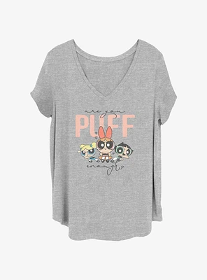 The Powerpuff Girls Puff Enough Womens T-Shirt Plus