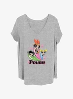 The Powerpuff Girls Airbrush Womens T-Shirt Plus