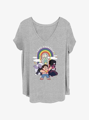 Steven Universe Love Yourself Womens T-Shirt Plus