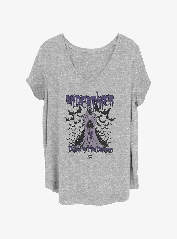 WWE Undertaker Deliver Us Womens T-Shirt Plus