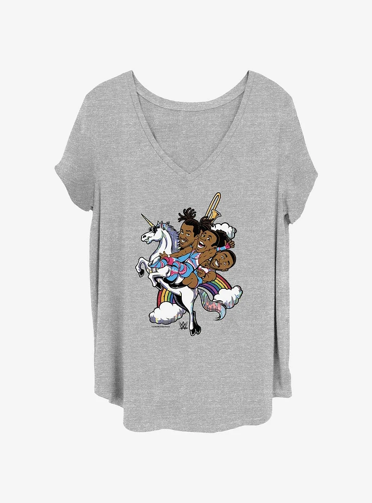 WWE New Day Unicorn Womens T-Shirt Plus