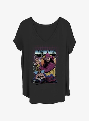 WWE Macho Man Randy Savage Womens T-Shirt Plus