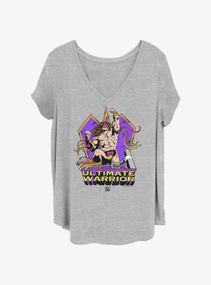 WWE Warrior Comic Womens T-Shirt Plus