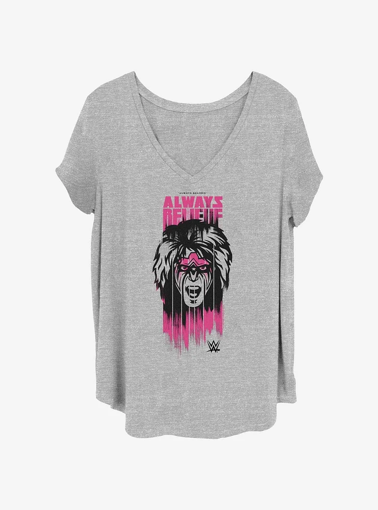 WWE Warrior Believe Womens T-Shirt Plus