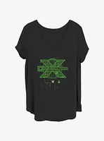 WWE Cyber Womens T-Shirt Plus