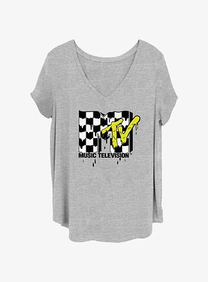 MTV Drip Womens T-Shirt Plus