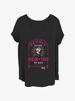 Buffy The Vampire Slayer Demons To Kill Womens T-Shirt Plus