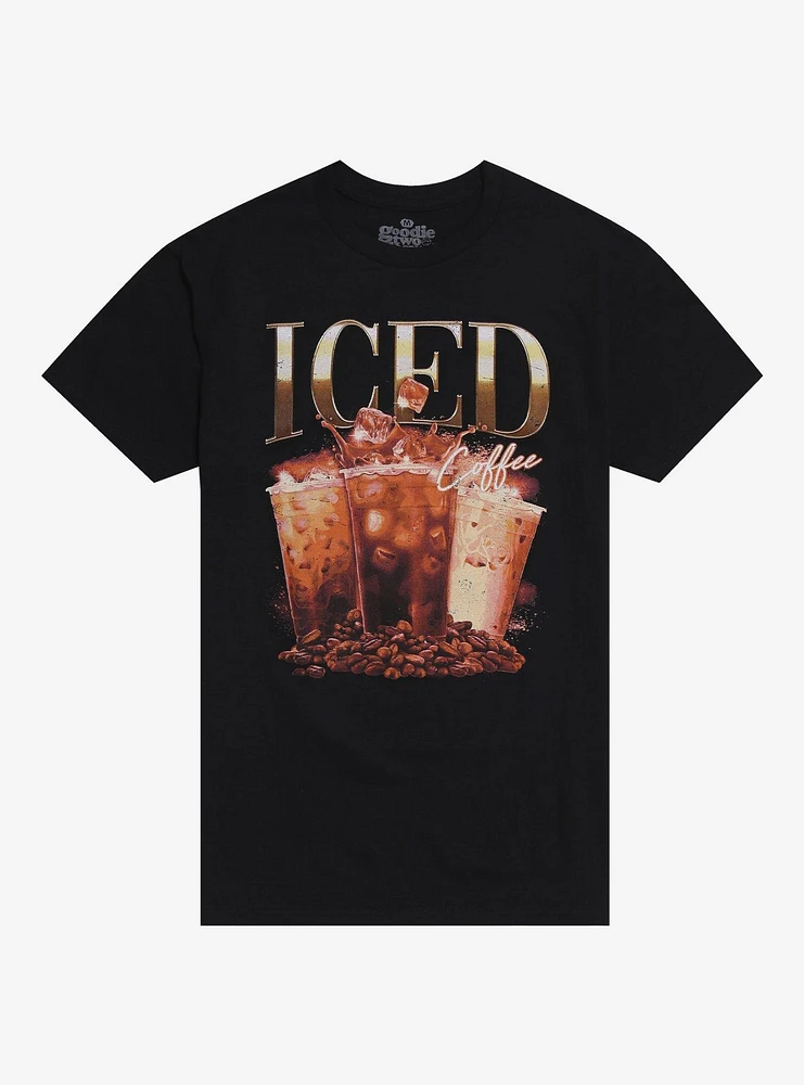 Iced Coffee Graphic T-Shirt By Goodie Two Sleeves