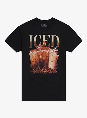 Iced Coffee Graphic T-Shirt By Goodie Two Sleeves