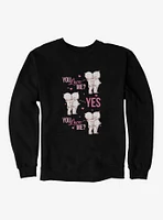 Kewpie Yes You Love Me Sweatshirt