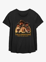 Yellowstone Wild Cast Womens T-Shirt Plus