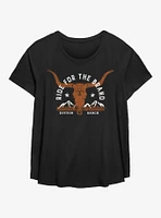 Yellowstone Ride For The Brand Womens T-Shirt Plus