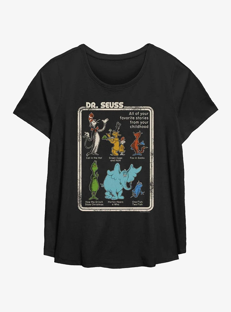 Dr. Seuss Gangs All Here Womens T-Shirt Plus