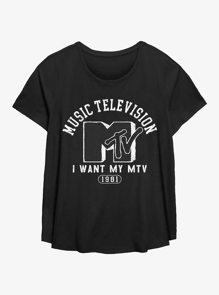 MTV I Want My ! Womens T-Shirt Plus