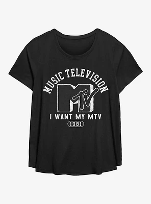 MTV I Want My ! Womens T-Shirt Plus