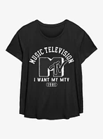 MTV I Want My ! Womens T-Shirt Plus