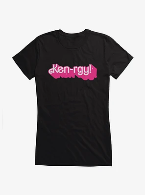 Barbie Movie Ken-rgy! Girls T-Shirt