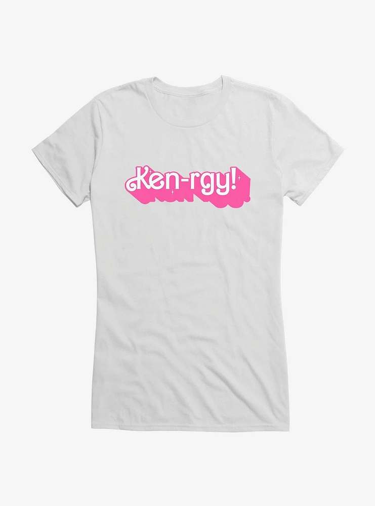 Barbie Movie Ken-rgy! Girls T-Shirt