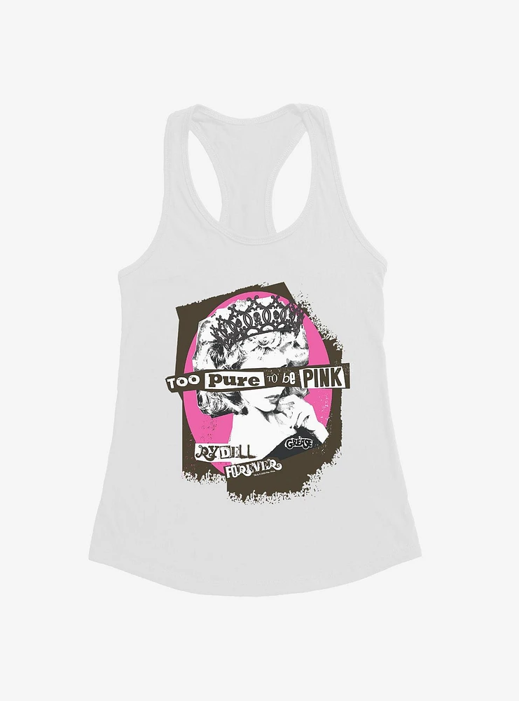 Grease Too Pure To Be Pink Girls Tank