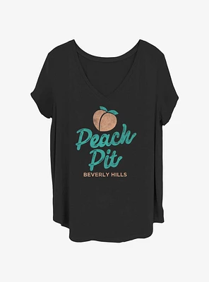 Beverly Hills 90210 Peach Pit Girls T-Shirt Plus