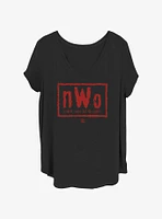 WWE Team NWO With Red Girls T-Shirt Plus