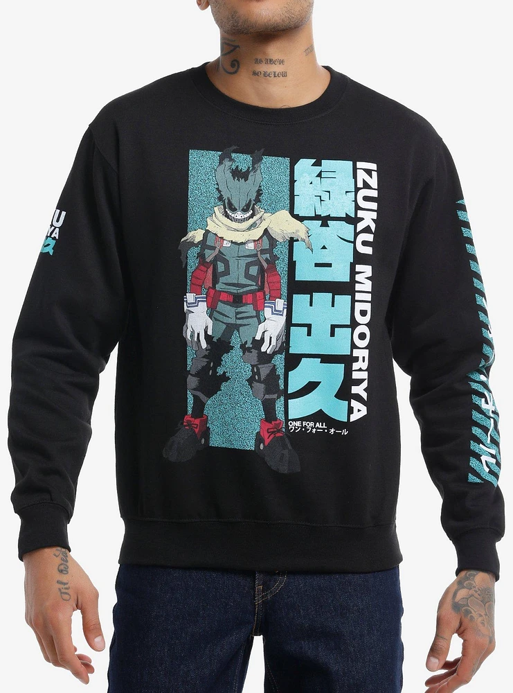 My Hero Academia Vigilante Deku Sweatshirt