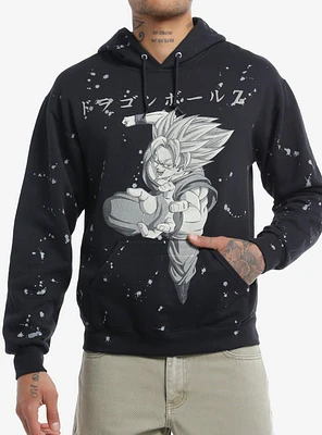 Dragon Ball Z Goku & Vegeta Splatter Hoodie