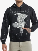 Dragon Ball Z Goku & Vegeta Splatter Hoodie