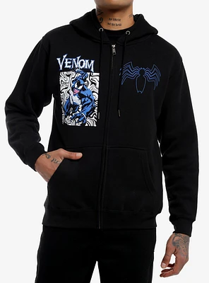 Marvel Venom Comic Hoodie