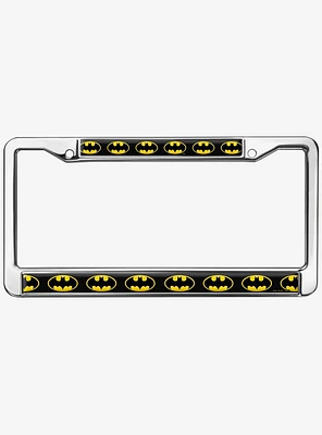 DC Comics Batman Logo Metal License Plate Frame