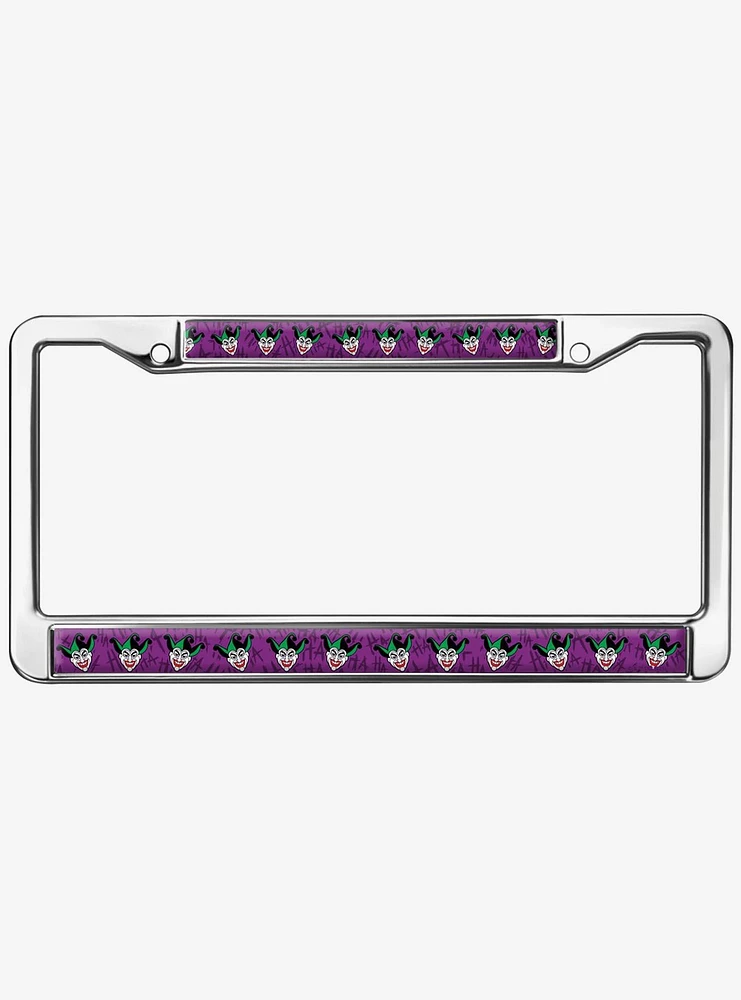 DC Comics Joker Hahaha Metal License Plate Frame