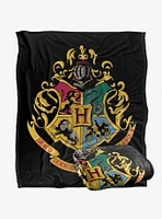 Harry Potter Hogwarts Crest 50x60" Throw Blanket