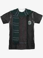 Harry Potter Slytherin Thin Scarf Costume Sublimated T-Shirt