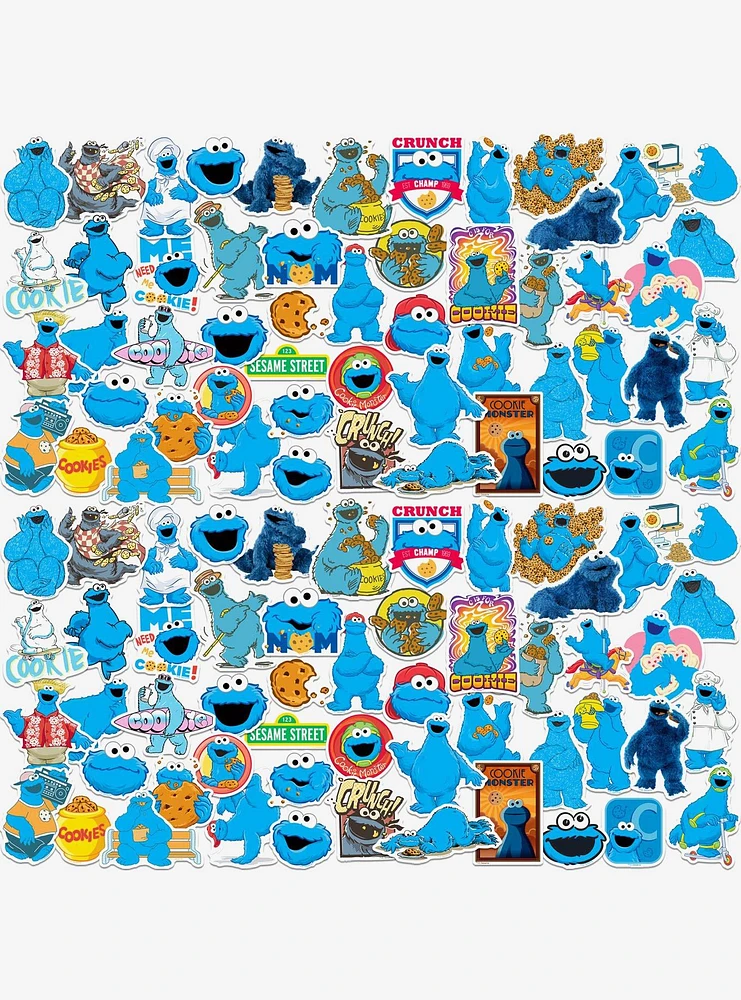 Sesame Street Cookie Monster Sticker Pack