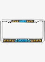 Sesame Street More Cookies Metal License Plate Frame