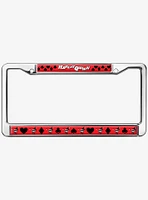 DC Comics Harley Quinn Chibi Metal License Plate Frame