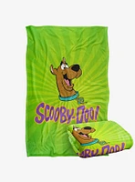 Scooby-Doo! Green Burst Throw Blanket