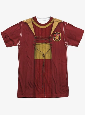 Harry Potter Gryffindor Quidditch Costume Sublimated T-Shirt